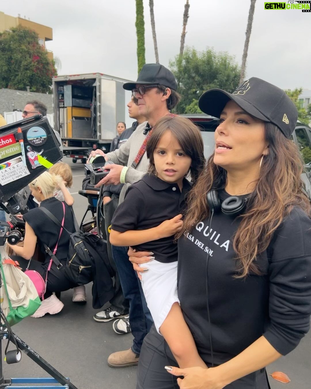 Eva Longoria Instagram - 2023 unseen moments 😝 1. In Schiaparelli 2. Gotta always make a DQ stop 3. Back exercises on the front lawn 4. @kenpaves can explain 5. Wine for dinner 6. Got to press play on my movie! 7. Yes, that’s me getting my hair done in the car 8. Hard at work or hardly working? 9. My love! 10. *adds truck driver to resume*