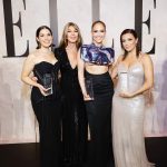 Eva Longoria Instagram - Ahh what a night! Honored to have been in great company with so many women I admire 💖 Thank you @elleusa and @ninagarcia for a beautiful night recognizing and celebrating women! And thank you to my sister @kerrywashington for your heartfelt words🥹 Hair: @kenpaves MU: @beautybyelan Styling: @stylememaeve