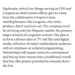 Eva Longoria Instagram - So proud to begin this journey with my dear friend and collaborator Cris Abrego. We will be the change this industry needs!! 💪🏽 @hyphenatemediagroup