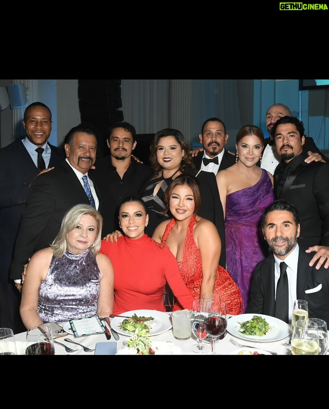 Eva Longoria Instagram - What a special night! Grateful to have received the Icon Impact Award from @nhmc_org and share space with so many friends and colleagues who share the same vision❤️✨ Hair: @dimitrishair MU: @beautybyelan Styling: @stylememaeve