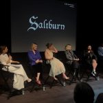 Eva Longoria Instagram - Had a great time moderating a Q&A with the cast and crew of @saltburnfilm! What a brilliantly crafted film written and directed by Emerald Fennel 💪🏽💖 Who’s watched it?