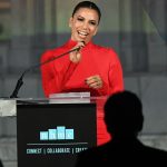 Eva Longoria Instagram – What a special night! Grateful to have received the Icon Impact Award from @nhmc_org and share space with so many friends and colleagues who share the same vision❤️✨

Hair: @dimitrishair 
MU: @beautybyelan 
Styling: @stylememaeve
