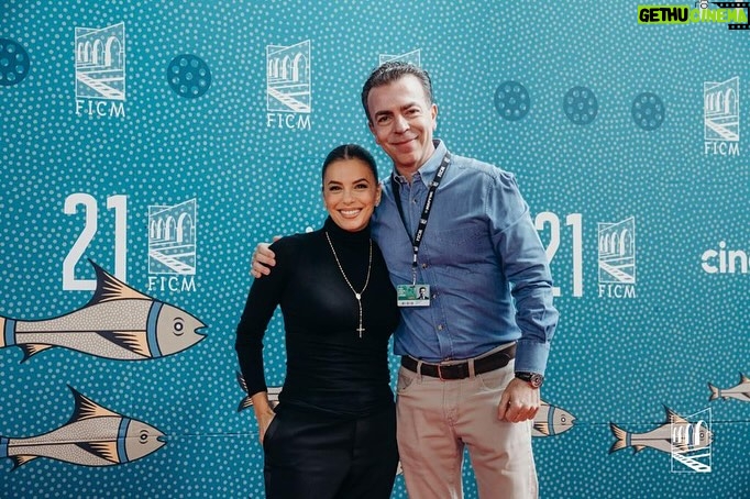 Eva Longoria Instagram - What a wonderful screening of @flaminhotmovie at @ficm 🩵 Muchísimas gracias!!! Morelia, Michoacán, México.