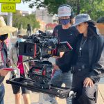 Eva Longoria Instagram - Getting the shot is a team effort and couldn’t have asked for a better partner to share my vision @federicocantini 🎥❤️‍🔥 #FlaminHotMovie