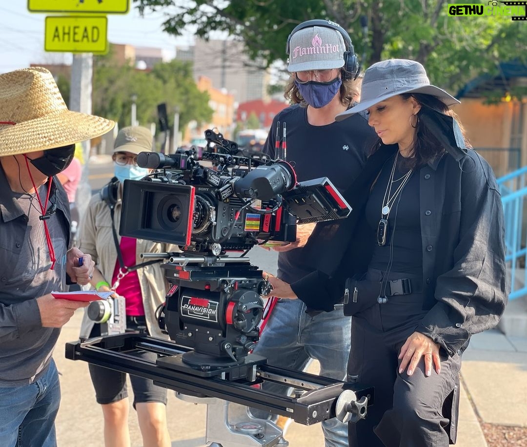 Eva Longoria Instagram - Getting the shot is a team effort and couldn’t have asked for a better partner to share my vision @federicocantini 🎥❤️🔥 #FlaminHotMovie