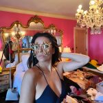Eva Longoria Instagram - 2023 unseen moments 😝 1. In Schiaparelli 2. Gotta always make a DQ stop 3. Back exercises on the front lawn 4. @kenpaves can explain 5. Wine for dinner 6. Got to press play on my movie! 7. Yes, that’s me getting my hair done in the car 8. Hard at work or hardly working? 9. My love! 10. *adds truck driver to resume*