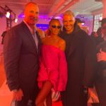 Eva Marcille Instagram - Thank you @pamellaroland for a beautiful collection💐 and it was so perfect to see my fashion gurus @nigelbarker and @mrjaymanuel #nyfw
