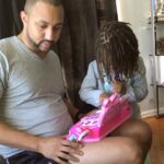 Eva Marcille Instagram - Today our sweet angel Marley Rae Sterling turns 10. As I type with eyes full of tears I’m overwhelmed with this beautiful day. Marley is my rainbow baby, she’s saved me. Watching her grow has been the highlight of my life and we’ve spend a decade together already (a decade). I’m gagged, my baby is a big girl!!! @miketsterling thank you for being the best daddy any girl could EVER ask for🌻 she’s not little anymore🥹! Happy 10th birthday my Cha Cha, aka Beans aka my Marley Rae of sunshine 🌈