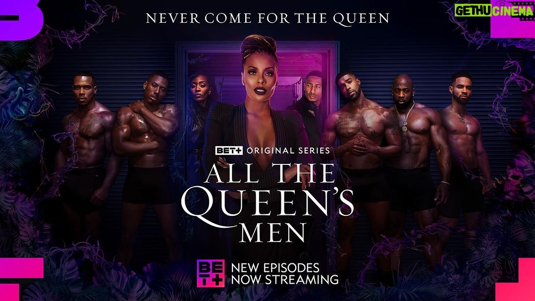 Eva Marcille Instagram - New season of @allthequeensmenbetplus Now streaming on @betplus never come for the queen👑