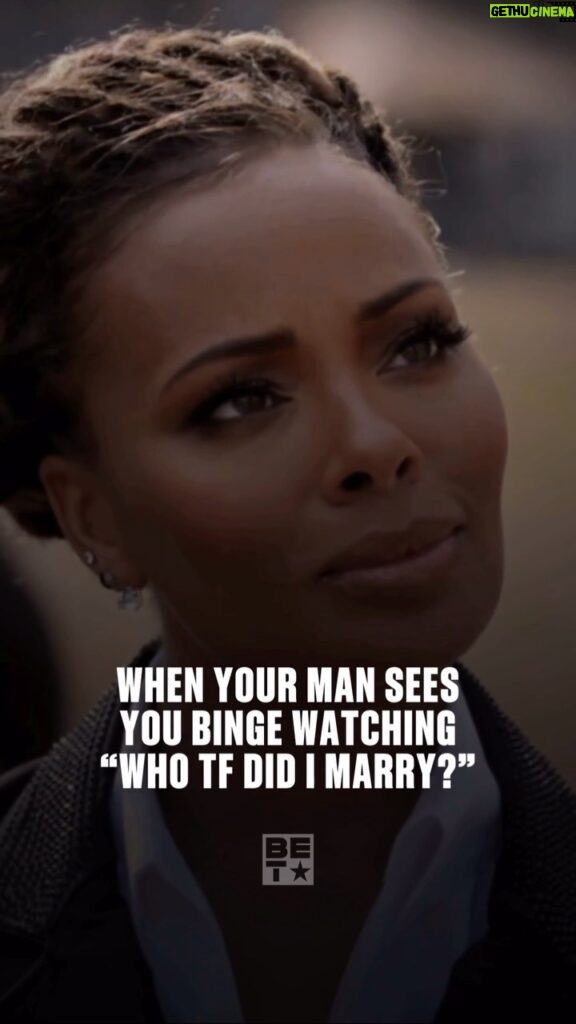 Eva Marcille Instagram - If you haven’t seen, Ms. Ma’am has us in a chokehold, and folks are shaking in their boots because sis is spilling ALL THE TEA! Get like Madam and get you one who sees the BOSS in you. Catch #AllTheQueensMen TONIGHT at 10:30/9:30c on #BET!