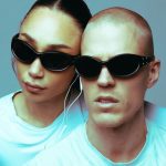 Eva Marisol Gutowski Instagram – Olav and I in Gentle Monster x Maison Margiela