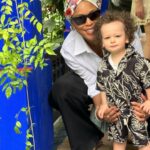 Eve Instagram - 💙#morroco #familytime❤️