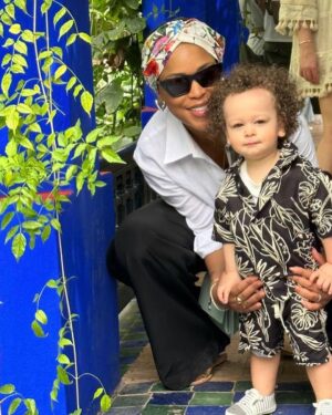 Eve Instagram - 💙#morroco #familytime❤️
