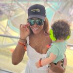 Eve Instagram - #photodump #f1weekend thanku @astonmartinf1 for having us 🏎️🏁 #babysfirstrace