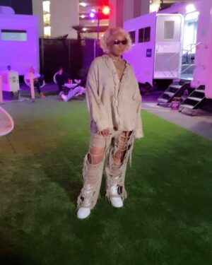 Eve Instagram - Last #saturdaynight #loversandfriendsfest #glamsquad is #amazing 🫶🏾🫶🏾🫶🏾 @angelacstyles @ernestocasillas @aleherself