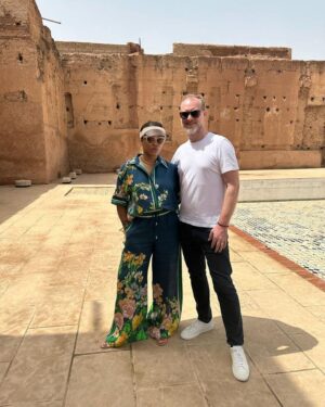Eve Instagram - 💙#morroco #familytime❤️