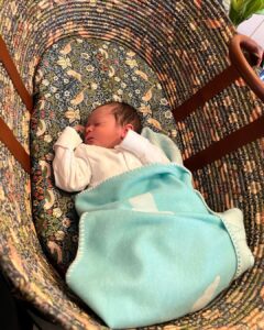 Eve Instagram - Our Beautiful boy was born Feb 1st 2022 💙 Wilde Wolf Fife Alexander Somers Cooper 💙 Words can’t describe this feeling ✨✨✨