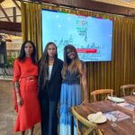 Eve Instagram - Yesterday was so amazing!! Thank you to everyone that came out to @goalshouse to hear about the incredible place that is @malaikadrc and the incredible work and dedication it takes to continue to give free education to the girls who attend!! Love my #sisters @noellacoursaris @junesarpo 🫶🏾🫶🏾 #sdg2030