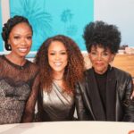 Eve Instagram - #fbf Honoured I was able to meet such a #legend the incredible #queen #cicelytyson 🙏🏾🖤 👸🏾along with the beautiful #xosharoquemore #thetalk