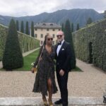 Eve Instagram - I think #lakecomo is my new favourite place @mrgumball3000 💋🖤 Lake Como, Italy