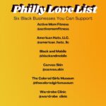 Eve Instagram - Because #august is National Black Owned Business Month AND to continue to spotlight my hometown #philly here is my first #phillylove #list of #blackownedbusinesses you can support. #blackownedbusiness #support @wardrobe_clinic @keishasenter