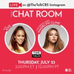 Eve Instagram – Join me later today when I speak with @madelyncline on @thetalkcbs #iglive 🙌🏾 #thetalk