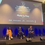 Eve Instagram - Thank you @laureussport for having me @noellacoursaris on your panel to discuss the importance of education in girls and to spread the word about what an #amazing school and environment @malaikadrc is and all the the hard work they do 🙌🏾