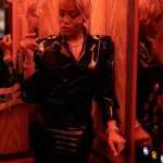 Eve Instagram - And my glam 👏🏾 thanku to my glam 👏🏾 had so much fun with this look last night #latexanddiaamonds for the #brits I miss short hair 🖤💖😜