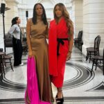 Eve Instagram - What a beautiful show and beautiful people @roksandailincic with my sister @noellacoursaris 👏🏾♥️