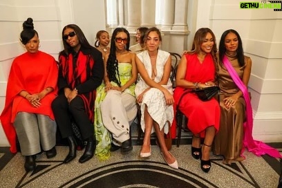 Eve Instagram - What a beautiful show and beautiful people @roksandailincic with my sister @noellacoursaris 👏🏾♥️
