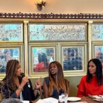 Eve Instagram - Yesterday was so amazing!! Thank you to everyone that came out to @goalshouse to hear about the incredible place that is @malaikadrc and the incredible work and dedication it takes to continue to give free education to the girls who attend!! Love my #sisters @noellacoursaris @junesarpo 🫶🏾🫶🏾 #sdg2030
