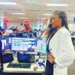 Eve Instagram - Thank you @bgccharityday for letting me disrupt the floor for @smiletrainuk 6 big trades for a good cause!!! 🙌🏾 I think I might switch careers 🤔 #charityday