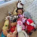 Evelyn Sharma Instagram - Spot the teddy bear 🧸🥰 #notsidsapproved #mybabybear #momlife