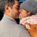 Evelyn Sharma Instagram - BEST dada in the world 🥰 we love you so much! Happy Father’s Day to my forever main man! 💖 #fathersday #aussiefathersday #australia #bluemountains #desidad #twoundertwo #mymainman Blue Mountains National Park