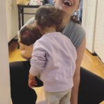 Evelyn Sharma Instagram - Being a mother is so hard… but being mommy is bliss 🥰. Finding the balance between both is everything. 💖🐣🌞 #momlife #twoundertwo #motherhood #bestlifeever
