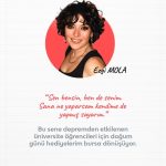 Ezgi Mola Instagram - Sevgili Ezgi Mola, doğum günü hediyelerini üniversite öğrencileri için bursa dönüştürüyor❤️ Bio'da yer alan Fonzip link'i üzerinden askıya burs bırakabilir, bir üniversite öğrencisine yanındayım diyebilirsiniz. Mutlu yıllar, iyi ki varsın @Ezomola🌸 #29Mart