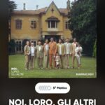 Fabio Bartolo Rizzo Instagram - E ancora una volta… Sono al quinto platino e so che non è l’ultimo ! Noi, Loro, Gli Altri 💿💿💿💿💿