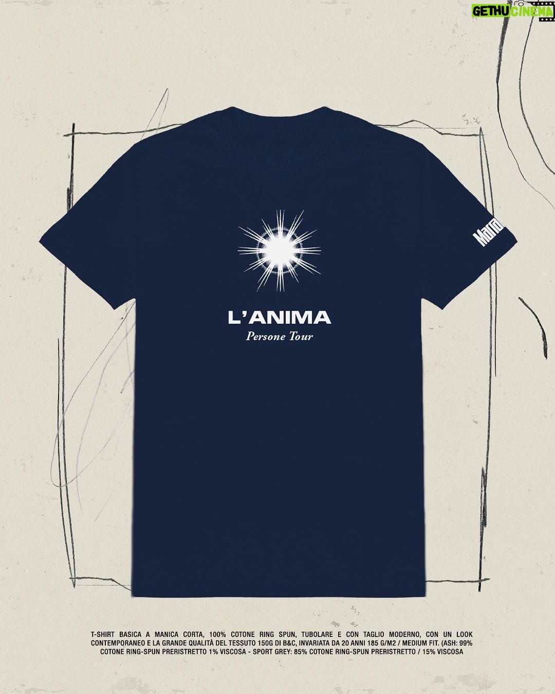 Fabio Bartolo Rizzo Instagram - Da oggi il merch di Noi, Loro, Gli Altri è fuori! Disponibile ai live e online sul sito di @rockdreamsrl