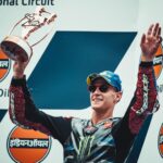 Fabio Quartararo Instagram - Hard Work Pays Off !!!! Back to the podium ! Great weekend in India 🇮🇳 Buddh International Circuit