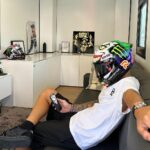 Fabio Quartararo Instagram - 🃏 Saturday Helmet 🃏 Circuit de Barcelona-Catalunya