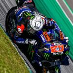 Fabio Quartararo Instagram - Day 1 of 5 done ! Working and enjoying my M1. ( winter helmet with 35 degrees ☃️🥵🤣) 📸 x @gambutiphoto Sepang Circuit