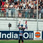 Fabio Quartararo Instagram - Hard Work Pays Off !!!! Back to the podium ! Great weekend in India 🇮🇳 Buddh International Circuit