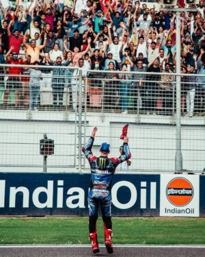 Fabio Quartararo Instagram - Hard Work Pays Off !!!!
Back to the podium ! Great weekend in India 🇮🇳