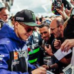 Fabio Quartararo Instagram - French GP is done… I’m feeling sorry to don’t bring the show I wanted… Physical issues during the race after little mess in the morning but I want to thanks all of you 💙🤍❤️ MERCI POUR VOTRE SOUTIENS 🙏🏼 Circuit Bugatti