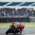 Fabio Quartararo Instagram - From last to P7… Not our best weekend but happy with the pace I was able to do in the race. We keep working hard to find our base on the dry and fight with the top guys! Next stop 🇺🇸 Autódromo Termas de Río Hondo