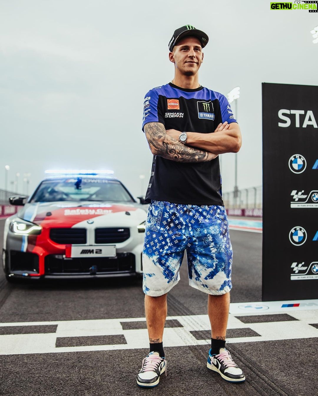 Fabio Quartararo Instagram - Media day done in Doha πΆπ¦π€πΌ Losail International Circuit Of Qatar