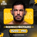 Fabrício Werdum Instagram - Vocês pediram e a LENDA VAI VIR! Mais um episódio pra lá de especial com esse que é dos nossos demais! Não perca, dia 15/02, as 19:00hrs AO VIVO NO YOUTUBE! HEYYYY!
