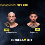 Fabrício Werdum Instagram - HOJE TEM #ufc298 Quem vc acha que ganha? Dê seu palpite com @estrelabet Obs: Eu vou de VOLKANOVSKI POR DECISÃO E BORRACHINHA POR KO