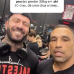 Fabrício Werdum Instagram - DICA: COMO PERDER 20kgs EM 30 DIAS!