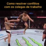 Fabrício Werdum Instagram - Como vc resolve conflitos de trabalho? 1 Na porrada 2 Quem grita mais alto! 3 Direto pro RH 4 Entre tapas e beijos 🫶